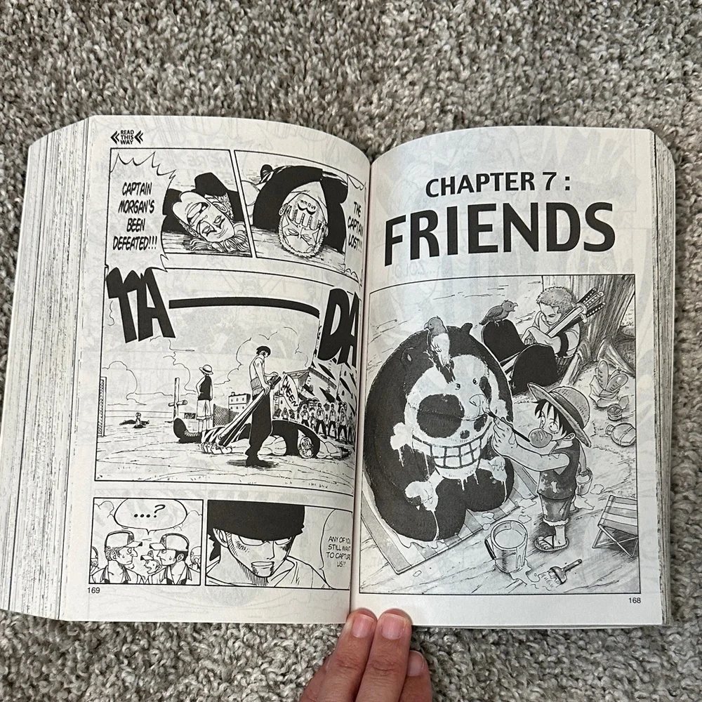 One Piece Anime Manga Book Set Volumes 1-6 by Eiichiro Oda - Picture 6 of 8